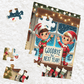 Christmas Gift, Personalized Elf Letter Double-Sided Jigsaw Puzzle: Goodbye From Your Elf (Elves)