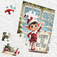 Christmas Gift, Personalized Elf Letter Double-Sided Jigsaw Puzzle: Goodbye From Your Elf (Elves)