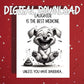 Get Well Printable Card with Puppy, Colonoscopy Humor Card, Laughter Is the Best Medicine Digital Download