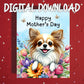 Mother's Day Printable Card: Chihuahua Dog (Digital Download)