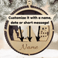 3D Wooden Dog Ornament: Australian Shepherd