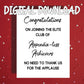 Appendix Digital Greeting Card: The Elite Club