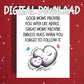 Mom Printable Card Life Advice And Hugs Mothers Day Digital Download