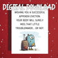 Appendix Digital Greeting Card: Little Troublemaker...