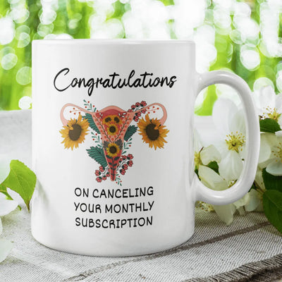 Hysterectomy Gift, Coffee Mug: Congratulations...