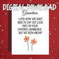 Grandma Printable Card, Favorite Grandchild Joke Digital Download, Birthday Mothers Day Card for Grandma