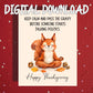 Thanksgiving Printable Card: Keep Calm And Pass The Gravy (Digital Download)