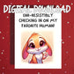 Get Well Bunny Printable Card, Ear Resistibly Checking In Rabbit Card, Digital Download Cheer Up Card