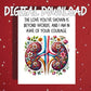 Kidney Donor Thank You Printable Card, Organ Donation Appreciation Digital Download