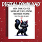 Mom Printable Card: Mom, Thank You For Raising Me (Digital Download)