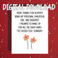 Mom Printable Card Chauffeur Chef Therapist Mothers Day Digital Download