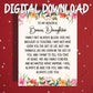 Bonus Daughter Printable Card: Family Isn't Always Blood (Digital Download)