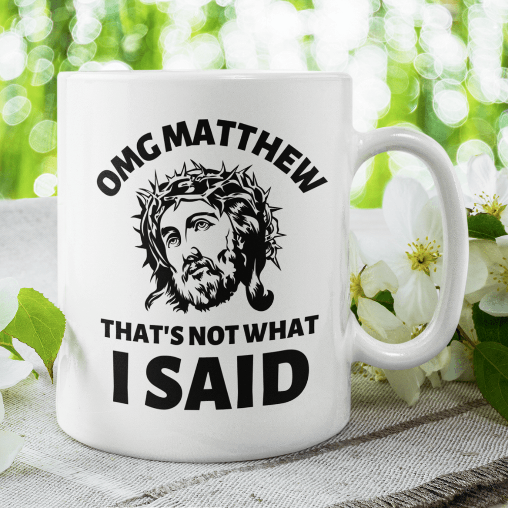 Funny Gift, Personalized Coffee Mug: OMG YOU GUYS...