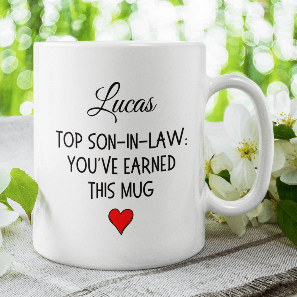Son-in-Law Gift, Coffee Mug: Top Son-in-Law