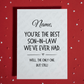 Son-in-Law Greeting Card: You're The Best Son-in-Law