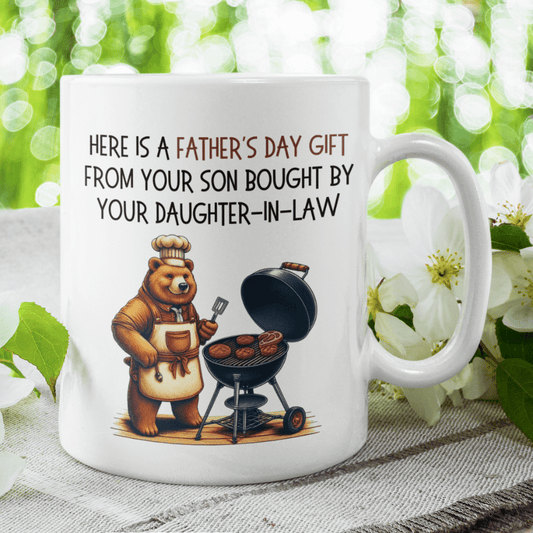 Father-in-Law Father's Day Gift, Coffee Mug: Here Is A Father's Day Gift...