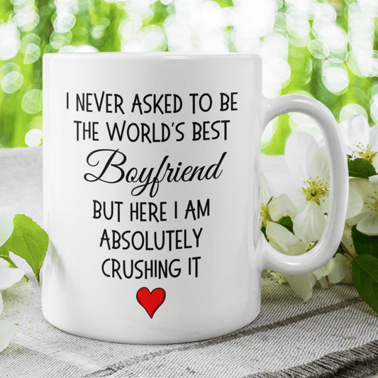 Boyfriend Gift, Coffee Mug: The World's Best Boyfriend