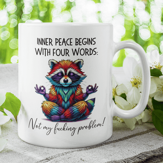 Motivational Coffee Mug: Inner Peace