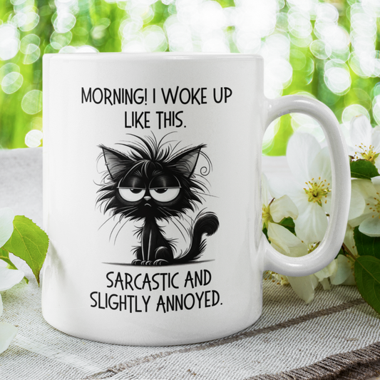 Good Morning Coffee Mug: I Woke Up Like This