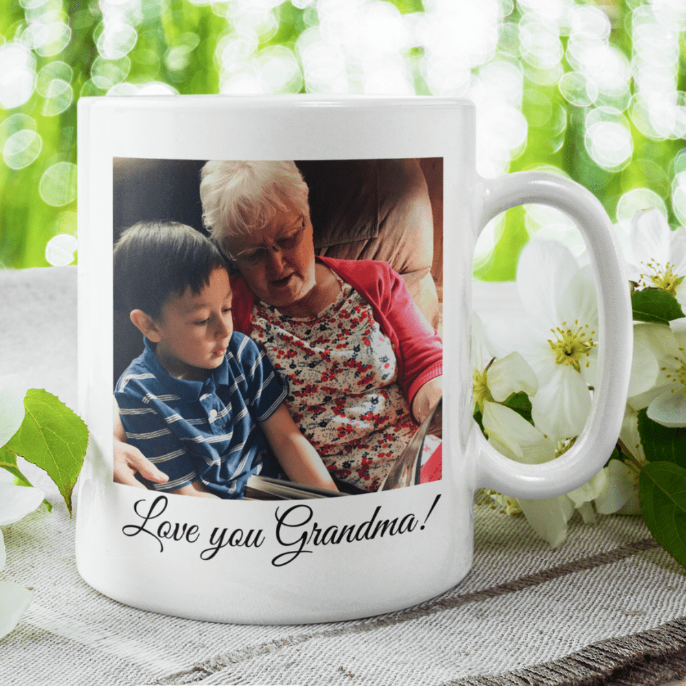 Grandma Gift from Grandson, Custom Coffee Mug: So, there's this boy...