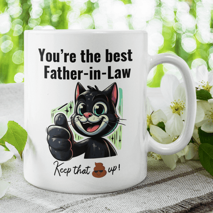 Father-in-Law Gift, Coffee Mug: You're The Best Father-in-Law