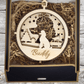 3D Wooden Dog Ornament: Poodle