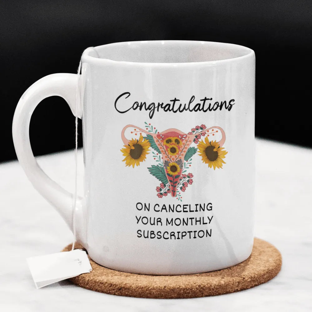 Hysterectomy Gift, Coffee Mug: Congratulations...