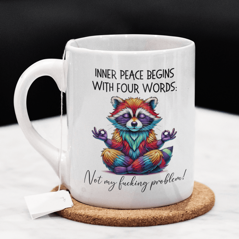 Motivational Coffee Mug: Inner Peace