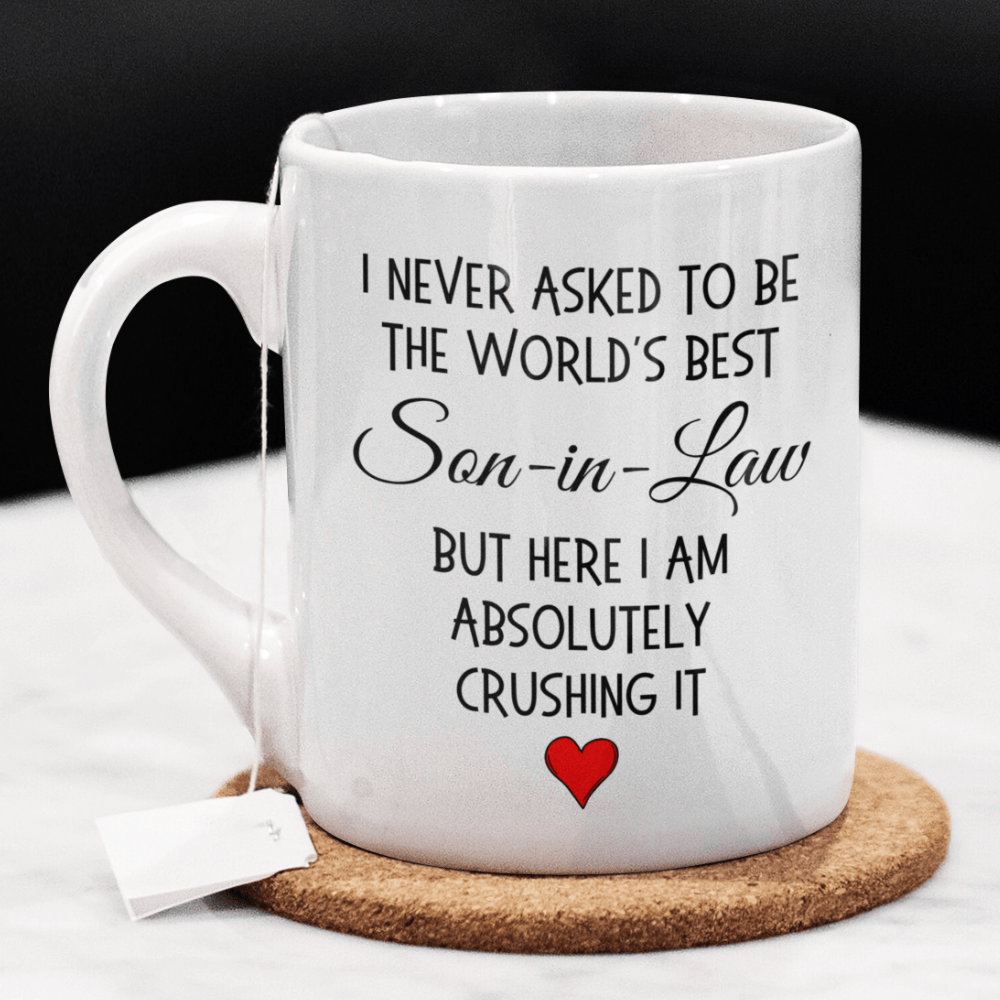 Son-in-Law Gift, Coffee Mug: The World's Best Son-in-Law