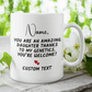 Daughter Gift From Dad, Funny Coffee Mug: You Are An Amazing Daughter...
