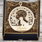 3D Wooden Dog Ornament: Maltese
