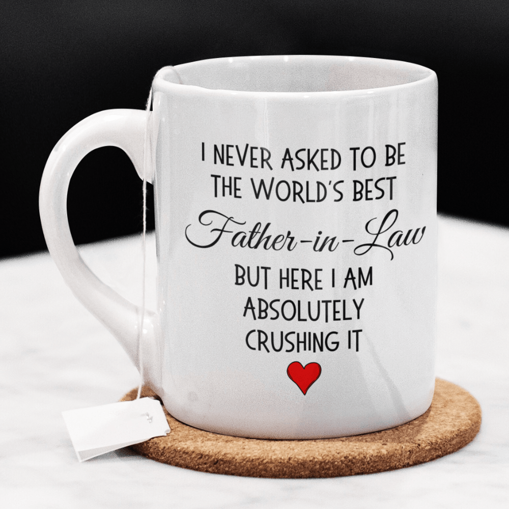 Father-in-Law Gift, Coffee Mug: The World's Best Father-in-Law