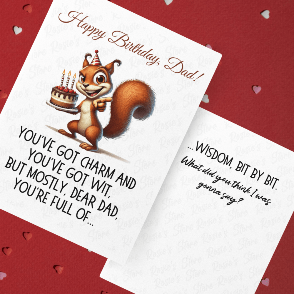 Dad Birthday Greeting Card: Happy Birthday, Dad!