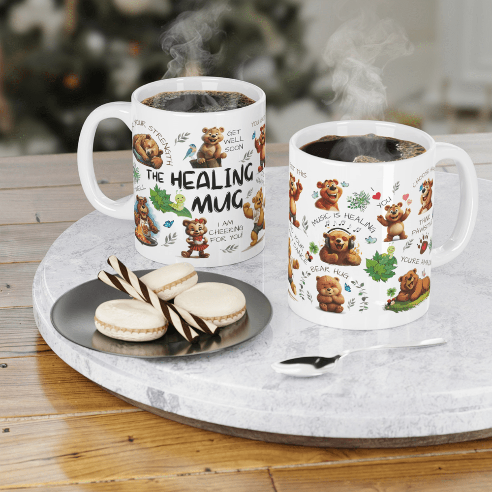 Bears, Coffee Mug: The Healing Mug - Bears