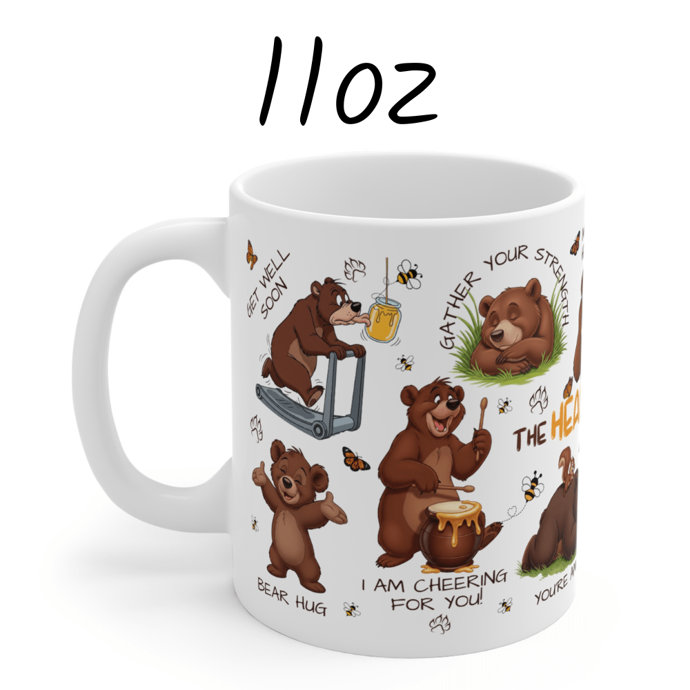Get Well Gift, Coffee Mug: The Healing Mug - Bears