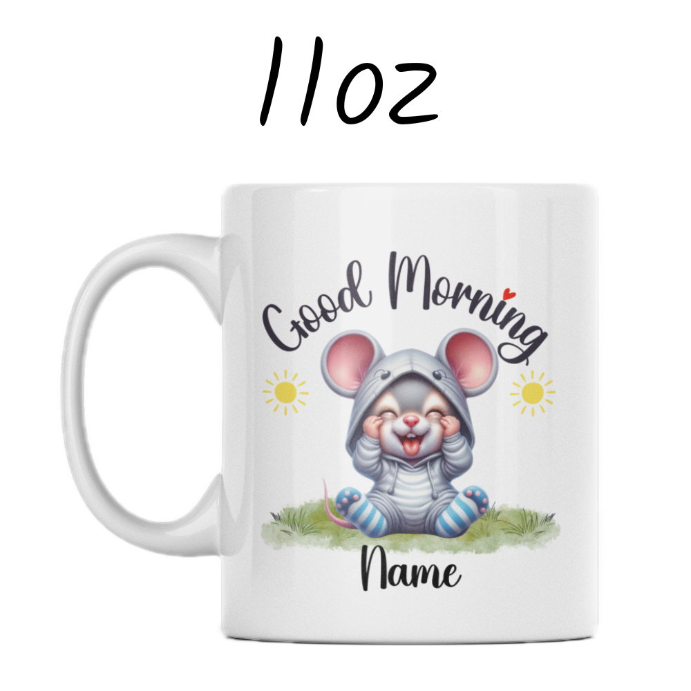 Good Morning Coffee Mug, Mouse