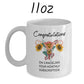 Hysterectomy Gift, Coffee Mug: Congratulations...