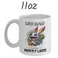 Motivational Gift, Coffee Mug: Live More Worry Less...