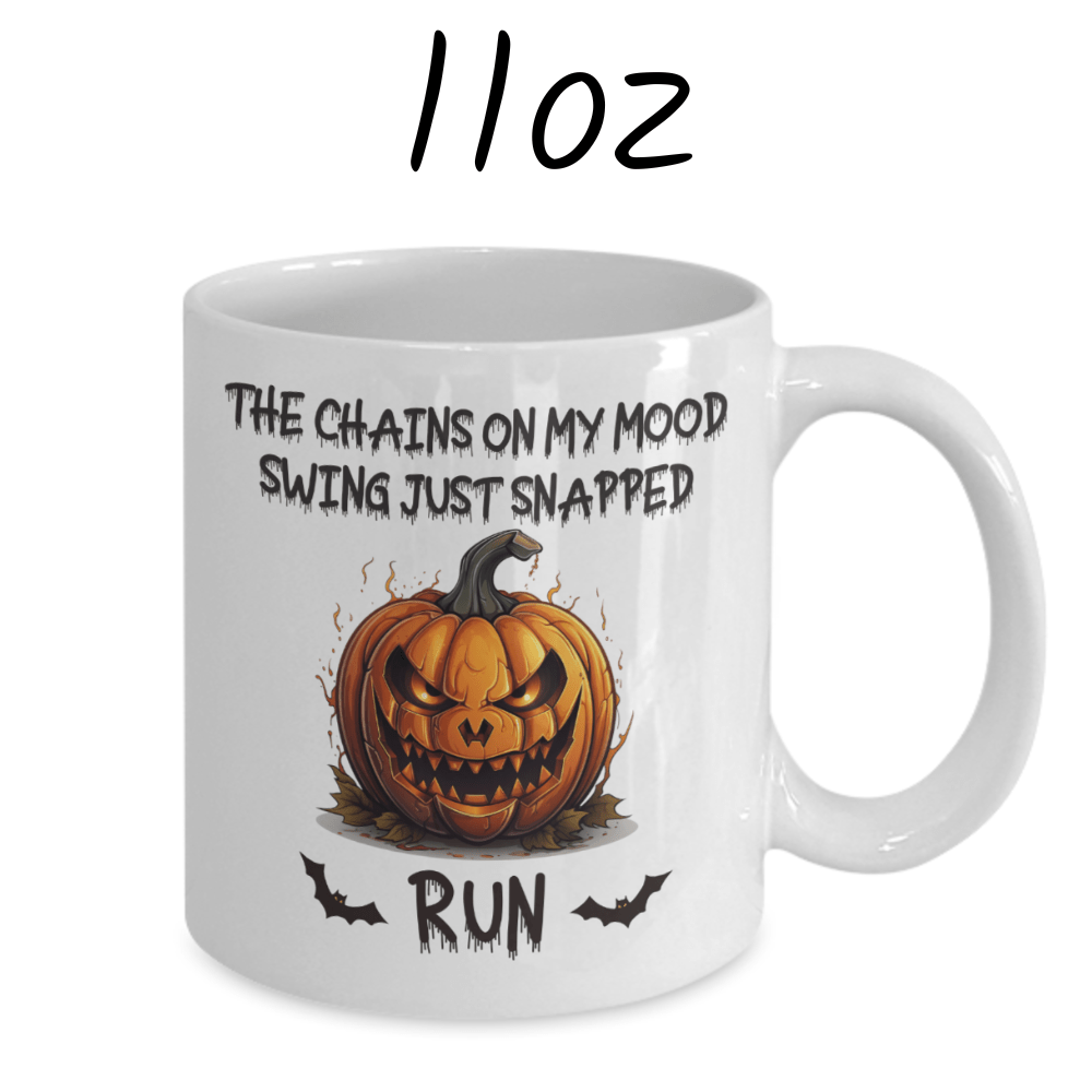 Halloween Coffee Mug: The Chains On My Mood Swing...