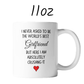 Girlfriend Gift, Funny Coffee Mug: The World's Best Girlfriend...