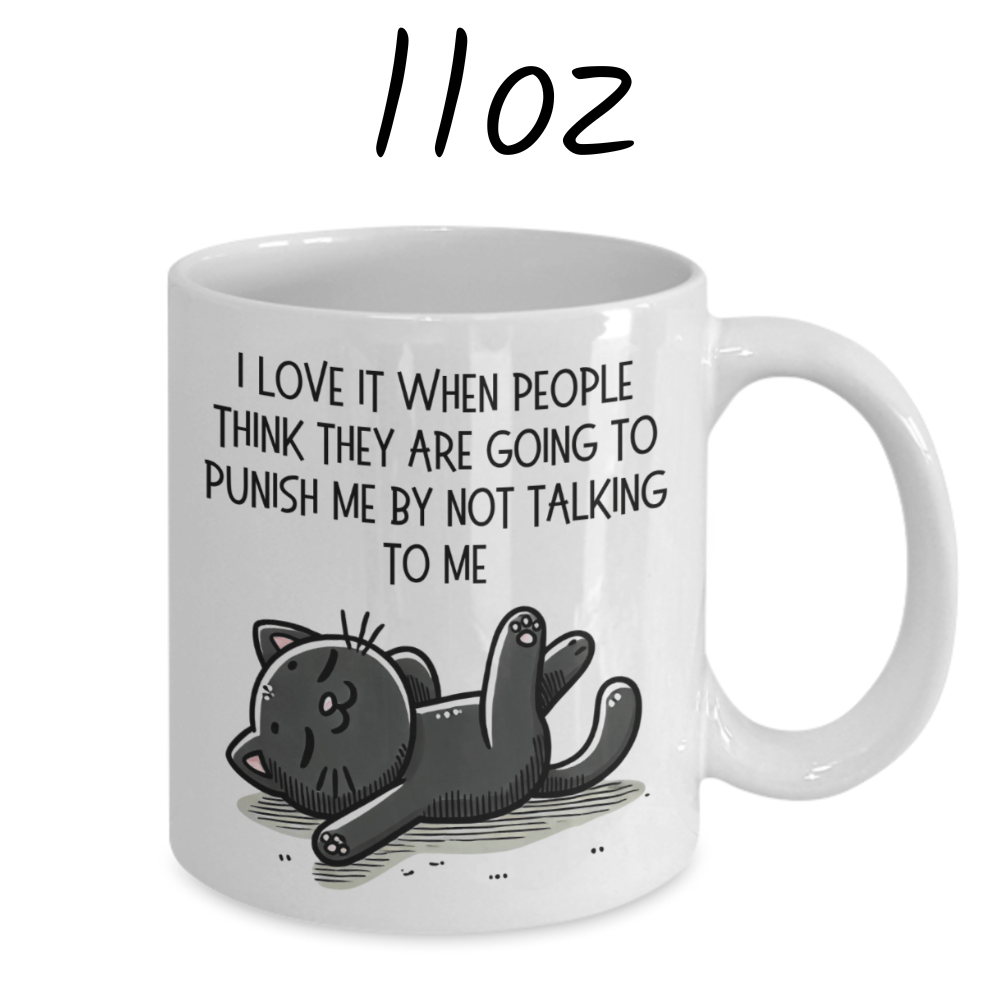 Motivational Coffee Mug: I Love It When People Think