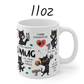 Get Well Gift, Coffee Mug - Black Cats: The Healing Mug