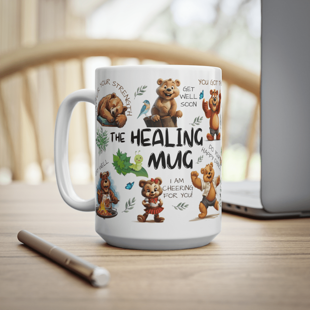 Healing, Bears, Coffee Mug: The Healing Mug - Bears
