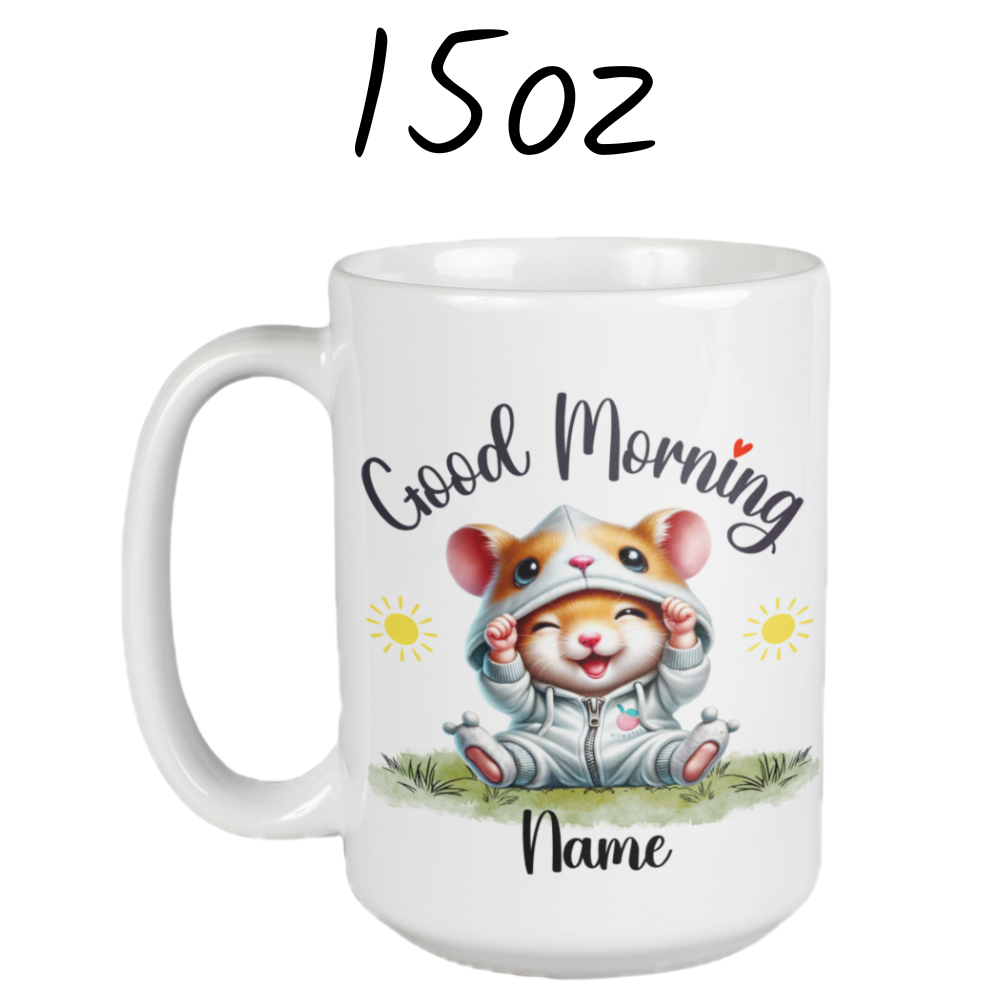 Good Morning Coffee Mug, Hamster