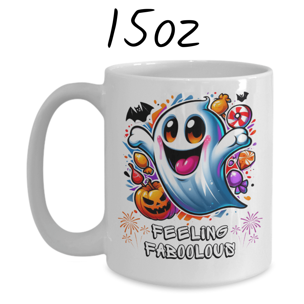 Halloween Gift, Coffee Mug: Feeling Faboolous