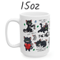 Get Well Gift, Coffee Mug - Black Cats: The Healing Mug