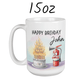 Birthday Gift, Fire Extinguisher Coffee Mug: Happy Birthday