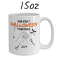 Halloween Personalized Coffee Mug: Our First Halloween Together
