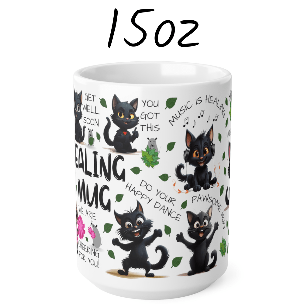 Healing, Cats, Coffee Mug: The Healing Mug