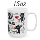 Get Well Gift, Coffee Mug - Black Cats: The Healing Mug